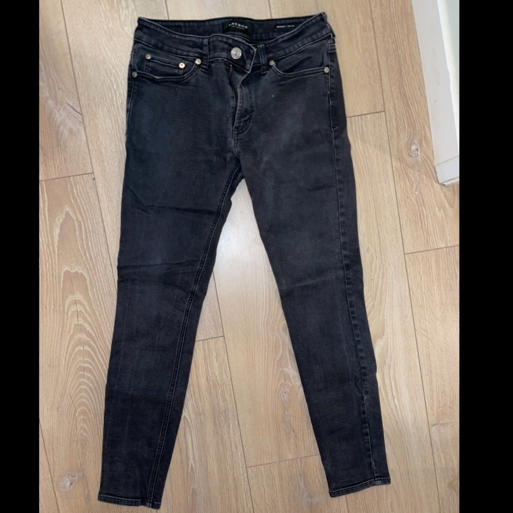 PACSUN men’s skinny active stretch black jeans